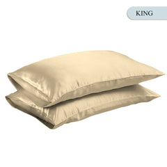 KING Silk Satin Pillow Case